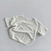 Children Boys Girls T-shirt Kids Bamboo Cotton Clothes-Veeddydropshipping